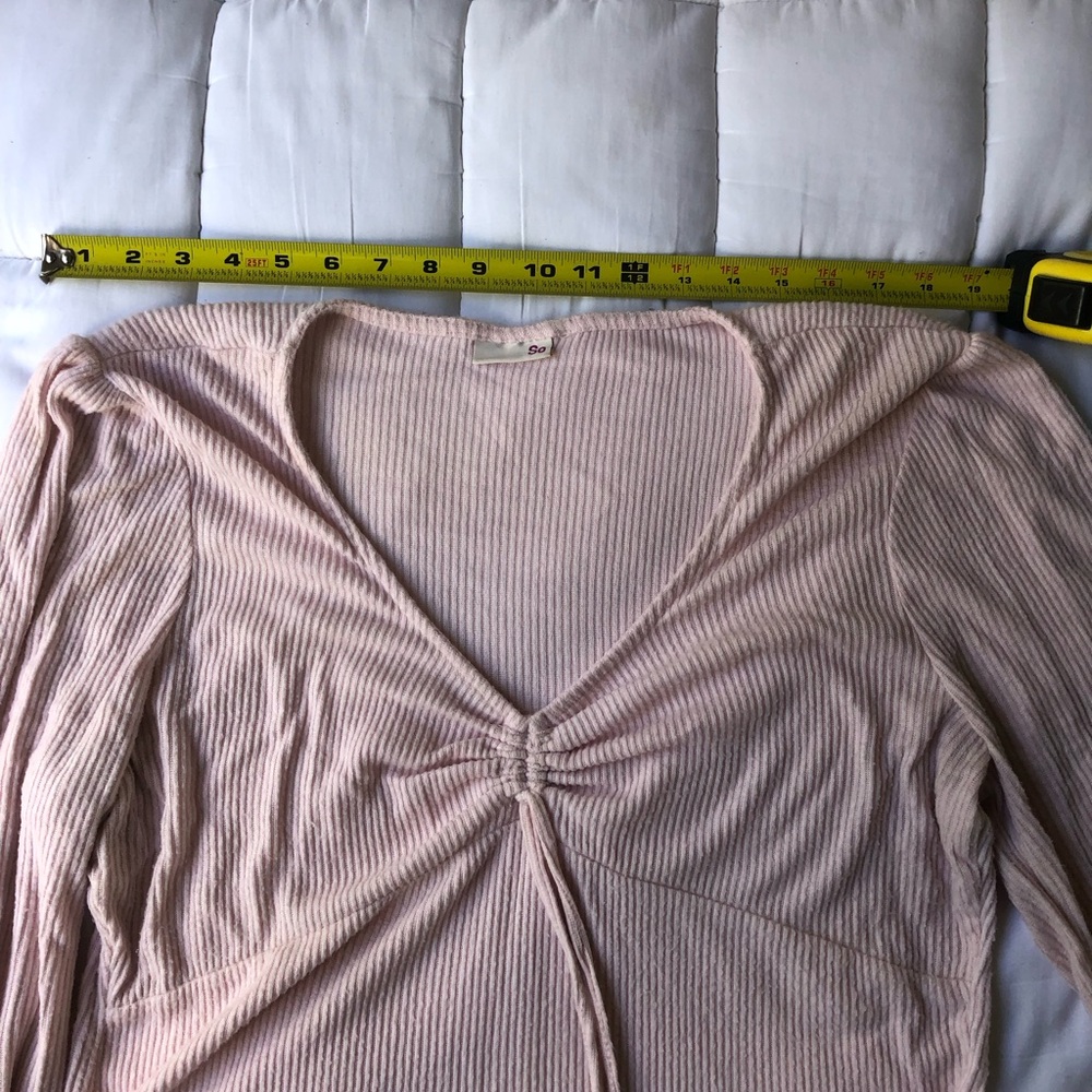 SO Cropped Summer Blouse Cottagecore Dainty Fairy Princess Feminine Coquette - Picture 10 of 12